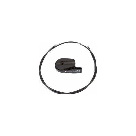 Câble d'accélérateur tondeuse Commande accélération 65", universel, compatible GXV160 Propriétaires de tondeuses à gazon (1/4)