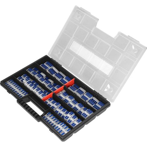 Set di connettori rapidi Orno blu 176 pezzi