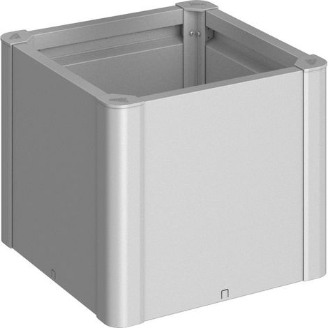 Fioriera Belvedere MAXI Gr. 50 grigio scuro metallizzato (1/5)