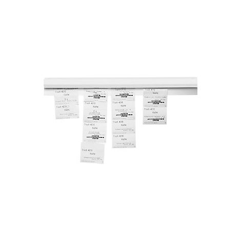 magnetoplan  Guida di fissaggio catch-ball  plastica bianca 