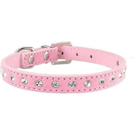 Collier de chien élégant (rose S)-Fei Yu