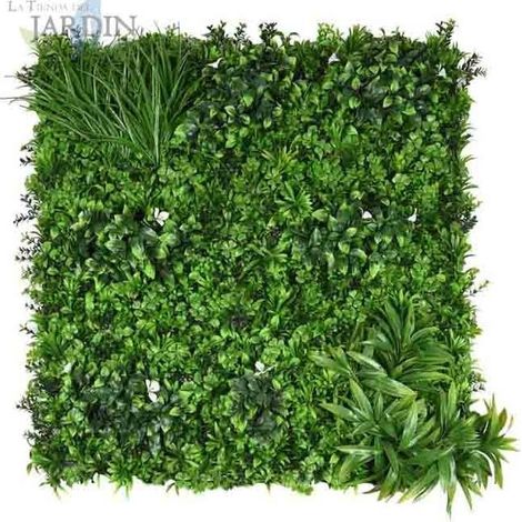 Giardino Verticale Amazzonica 100 x 100 cm. Si adatta a qualsiasi Spazio, creando un Ambiente di grande Originalità e Freschezza
