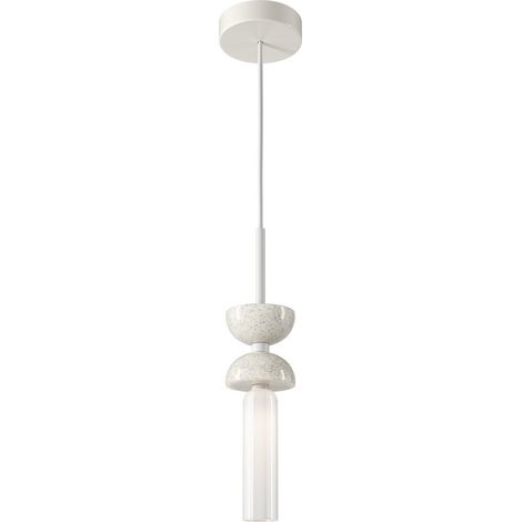 Maytoni Kyoto Plafonnier moderne et fin, blanc, 1 x G9