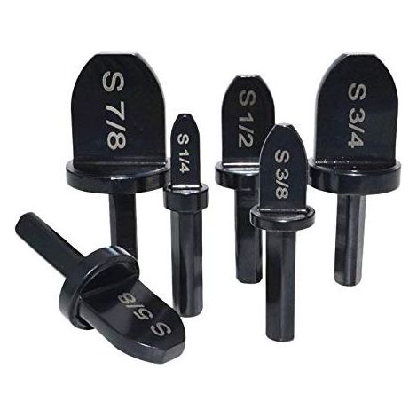 Outil d'expansion pour tuyaux en cuivre - Kit d'outils manuels professionnels 6 pièces pour sertir les tuyaux en cuivre avec foret - Kit de réparation CVC (1/4)