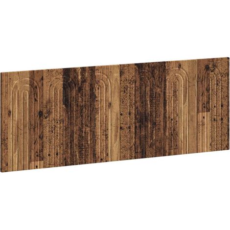 Wall-Mounted Headboard ALKMAAR Old Wood Engineered Wood vidaXL (1/5)