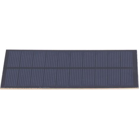 Panneau solaire, chargeur de batterie en polysilicium, charge DIY pour batterie au lithium 3,7 V, lampe murale de jardin (1/5)