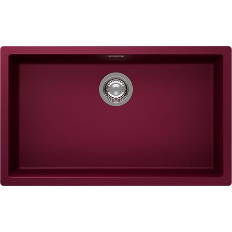 SCHOCK Einbaubecken Cristadur KAIA N-100XL A Berry Exzenterbedienung (1/2)