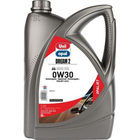 Aceite 100% rueda 0W30 - 5L UNIL OPAL SP191003UO