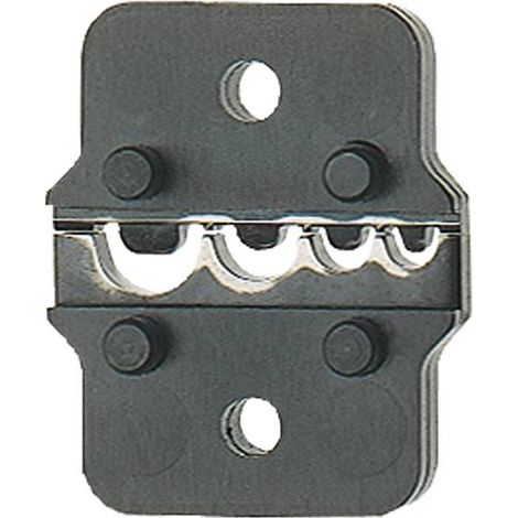 Klauke Q501 Q501 Insert à compression pour cosses serties, pour connecteurs à sertir, pour cosses à broche 0.5 à 10 mm²