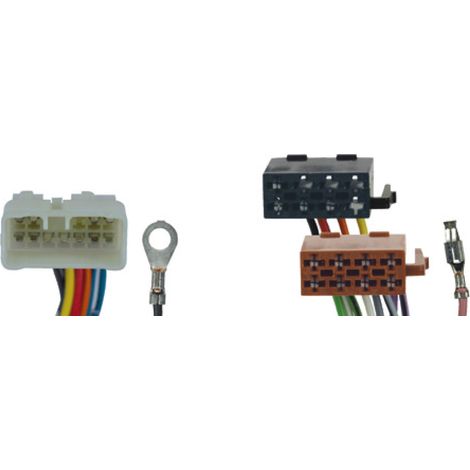 Fiches ISO Autoradio compatible avec Subaru Alto Justy Balneo Jimmy Swift 84-04