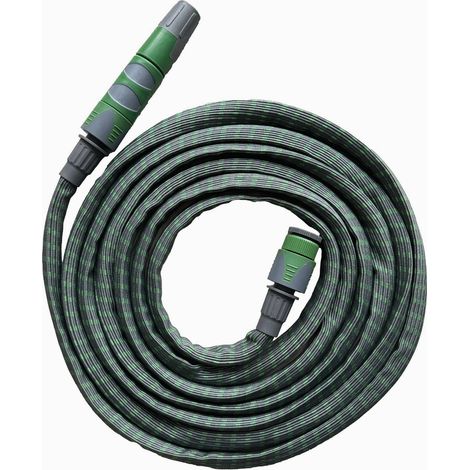 Kit Tuyau Retract'eau 10m + Lance Reglable Bi Matiere + Raccord Pvc - RAIN IRRIGATION