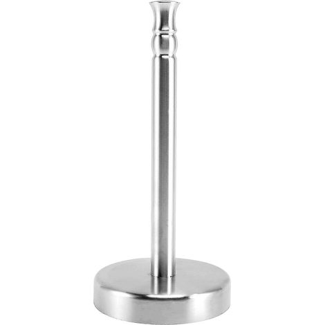 Support porte-essuie-tout en acier inoxydable pour plan de travail de cuisine --- (1/5)