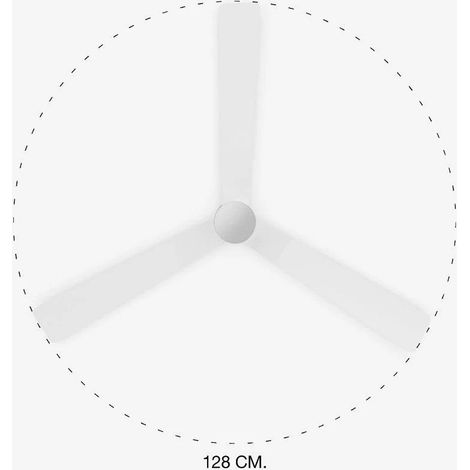 Faro Faro 33487 Bianco Ventilatore Per Soffitto Bianco Nassau (1/4)