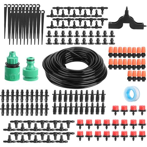 Système d'irrigation goutte à goutte automatique de 20 m pour l'arrosage du jardin (1/5)