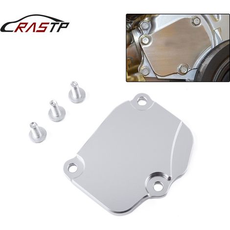 Couvercle en alliage d'aluminium pour tendeur de chaîne de distribution automobile, compatible avec les moteurs Honda K20 et K24. (1/4)