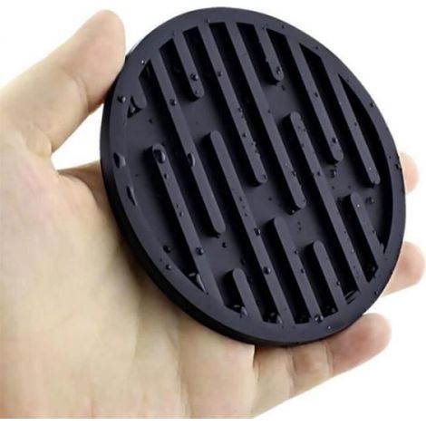 Sous-verre - G-ROUND - Silicone - Rond - 10 cm - Isolant thermique SET DE TABLE (1/4)