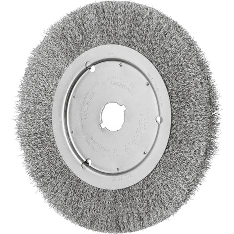 PFERD TOOLS Rundbürste schmal ungezopft RBU Ø250x20xvariable Bohrung Edelstahl-Draht-Ø0,30 2 Stk