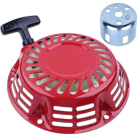Lanceur pour Moteur Honda GX120 GX160 GX140 GX200 5.5HP 6.5HP, Démarrage à Rappel + Tasse de Démarrage Pièces de Rechange Recoil Starter Tirez Le Démarreur (1/5)