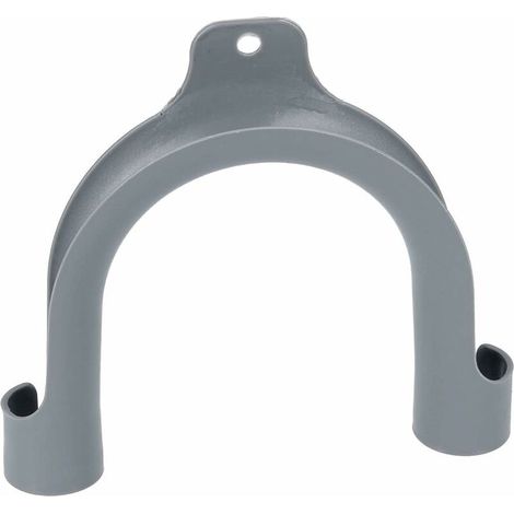 Support universel en PVC 771333 pour tuyaux d'évacuation de lave-linge et lave-vaisselle-AquaForge (1/2)