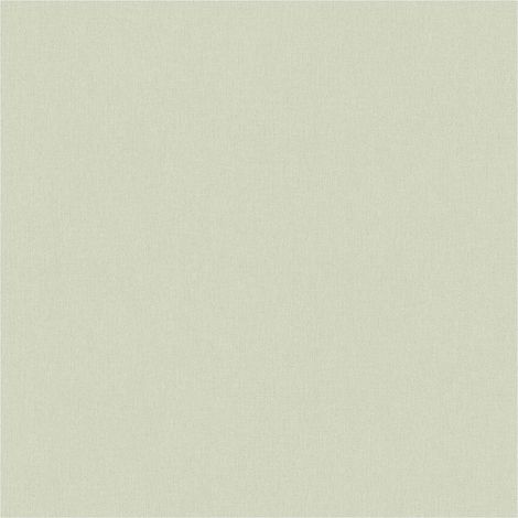 Ton-sur-ton wallpaper wall Profhome 377033 non-woven wallpaper smooth Ton-sur-ton matt green white 5.33 m2 (57 ft2) (1/5)