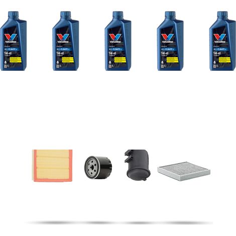 Kit tagliando 4 FILTRI e 5L OLIO compatibile con Renault Laguna II 1.9 dci 74kw dal 2001 (1/5)