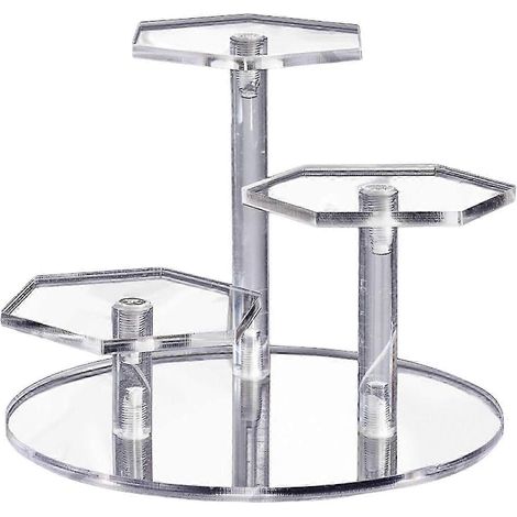 Étagère décorative créative avec base robuste pour objets de collection (1/5)