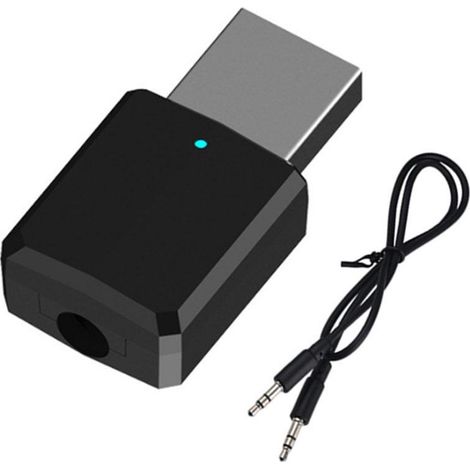 Adaptateur Audio USB Bluetooth 5.0 Émetteur Récepteur 2 en 1 pour TV PC Voiture Maison (1/5)