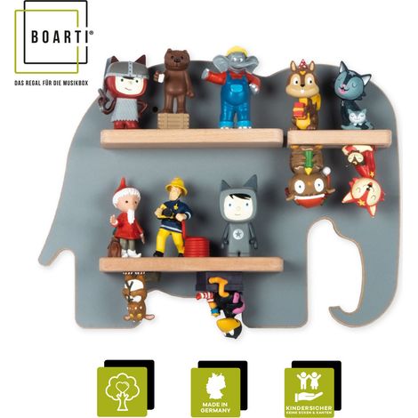 Estante Elefante Niños Toniebox Tonies 24x33x5 - VCM