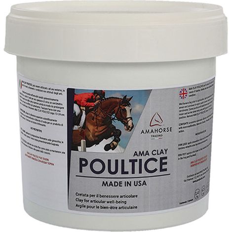 AMACLAY POULTICE Cretata per il benessere articolare astringente e defaticante barriera naturale contro le infezioni 8,6 kg