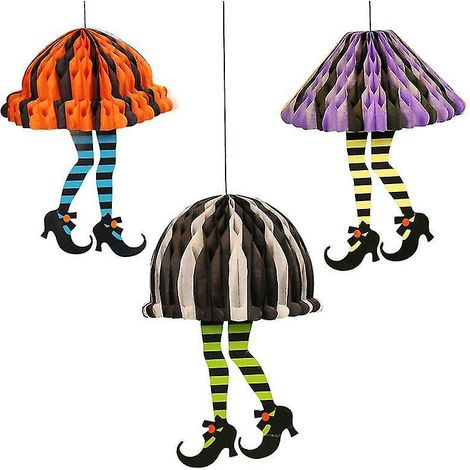 3-teiliges kreatives Laternen-Dekorationsset für Halloween
