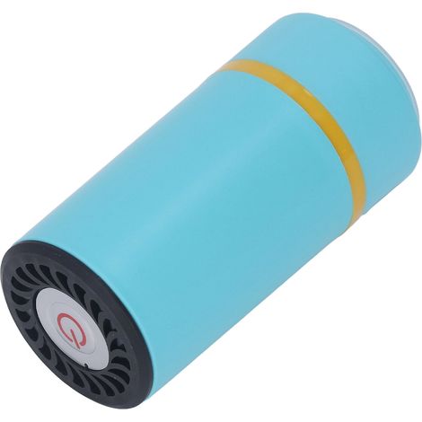 Machine à emballer sous vide portable sans fil pour la maison, mini machine à vide électrique pour aliments, compression et scellage automatiques sous vide pour sacs de conservation, bleu lac (1/5)