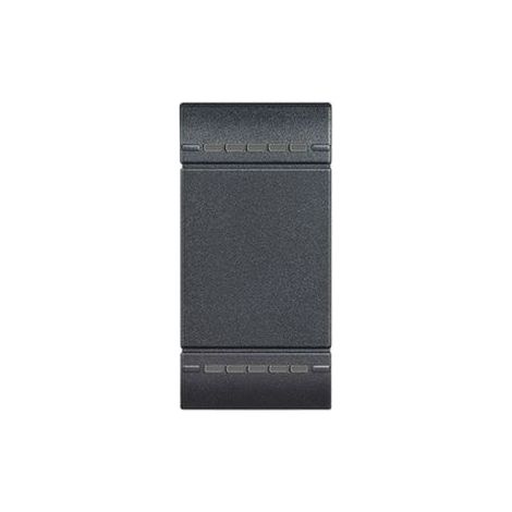 Manette Livinglight MyHOME BUS neutre type bascule 1 module anthracite BTICINO L4911N (1/2)