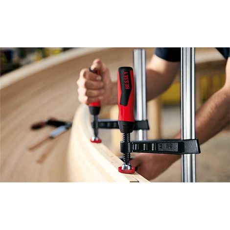 Bessey Sargento de fundición maleable 300 x 80 mm - TG30B8-2K