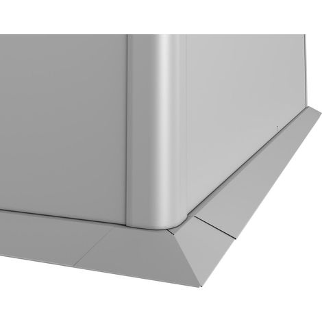 Mähkante 1x0,5 silber-metallic