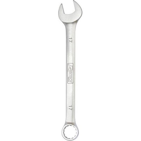 Clé Mixte 17 mm - Acier 40Cr-V - Embout Ouvert et Fermé - Résistante et Durable - D-Work (1/2)