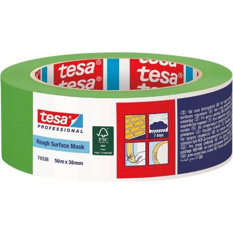 NASTRO ADESIVO TESA VERDE 30MM 50MT "SURFACE MASK"