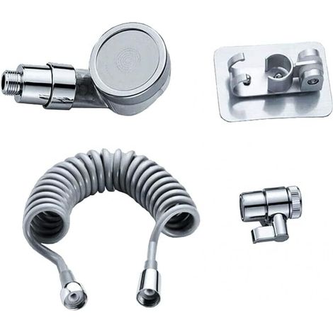 Douchette adaptable sur robinet,Facile à laver les cheveux et à nettoyer les assiettes,douchette lavabo/ coiffeur/ evier,rallonge robinet lavabo (1/5)