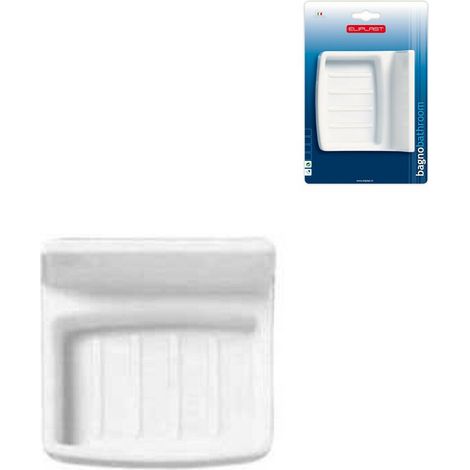 Portasapone Muro Bianco cm 9X6 Eliplast (1/3)