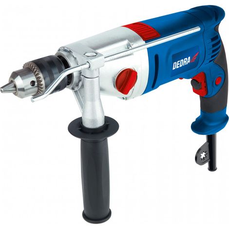 Taladro de impacto DEDRA 850W: motor potente, perforación precisa