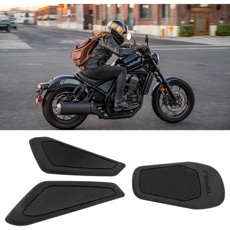 Motorrad-Modifikationsteile, Tankaufkleber, rutschfester und wärmeisolierender Seitenaufkleber, kompatibel mit HONDA CMX1100 REBEL1100 ab 2020 (1/5)
