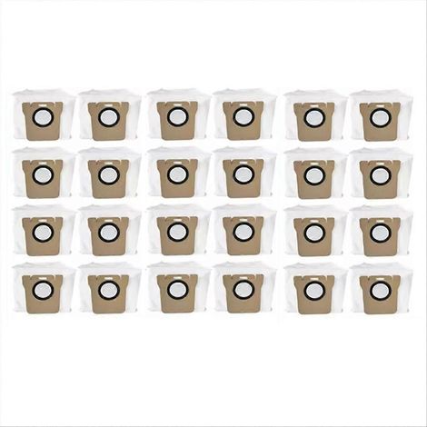 Lot de 24 pièces Aspirateur sac à poussière Compatible avec P20 Pro aspirateur robot pièces détachées Large Capacity sac à poussière (1/5)