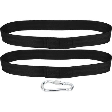 Corde de combat extérieure pour musculation à domicile, ensemble de bandes élastiques avec ceinture de fixation, équipement d'entraînement musculaire polyvalent (1/5)