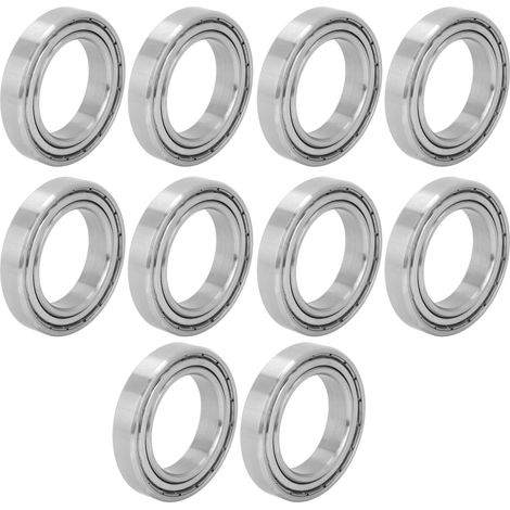 10 Roulements à Billes Acier Inoxydable Haute Vitesse Patins à Roulettes Poulies Pièces S6906Z (1/5)