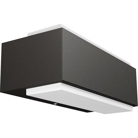 Philips myGarden - Luminaria LED de pared para exteriores 20x8 cm, 4000 K, 9 W, antracita 915005378702