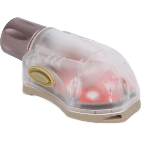 Lampe de survie étanche avec flash d'urgence et lumière rouge escargot pour activités extérieures