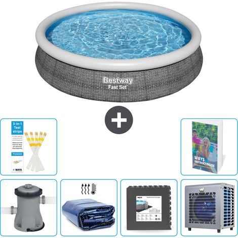 Bestway Piscina Bestway Fast Set Redonda - 366x76 cm - 7-piezas S190 (1/5)