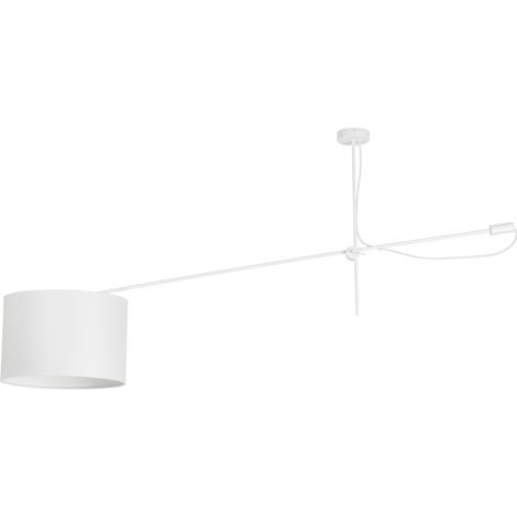 XXL Deckenlampe Weiß 170cm flexibel VIPER Loft Lampe