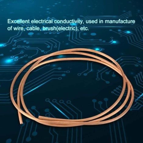2M T2 Flexible Copper Pipe, Copper Tube for Refrigeration Piping, OD 6mm ID 4mm Thickness for Refrigeration (OD 6mm, ID 4mm) (1/4)