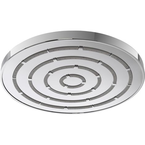 Soffione doccia Ø 20 cm in finitura cromo anticalcare Hidra (1/3)