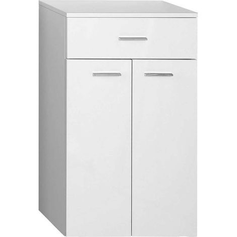 ZOJA/KERAMIA FRESH Meuble de rangement inférieur 50x78x29cm, blanc (1/4)